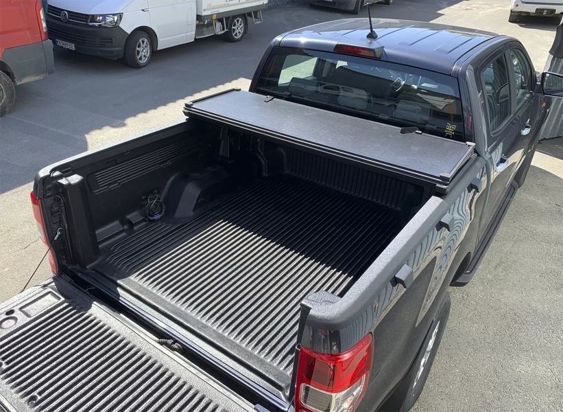 Крышка на кузов Ford Ranger T6/T8 2012-2022/Mitsubishi L200 2024+ (трехсекционная, алюминиевая) Xukey, TP-MR727 TP-MR727 фото
