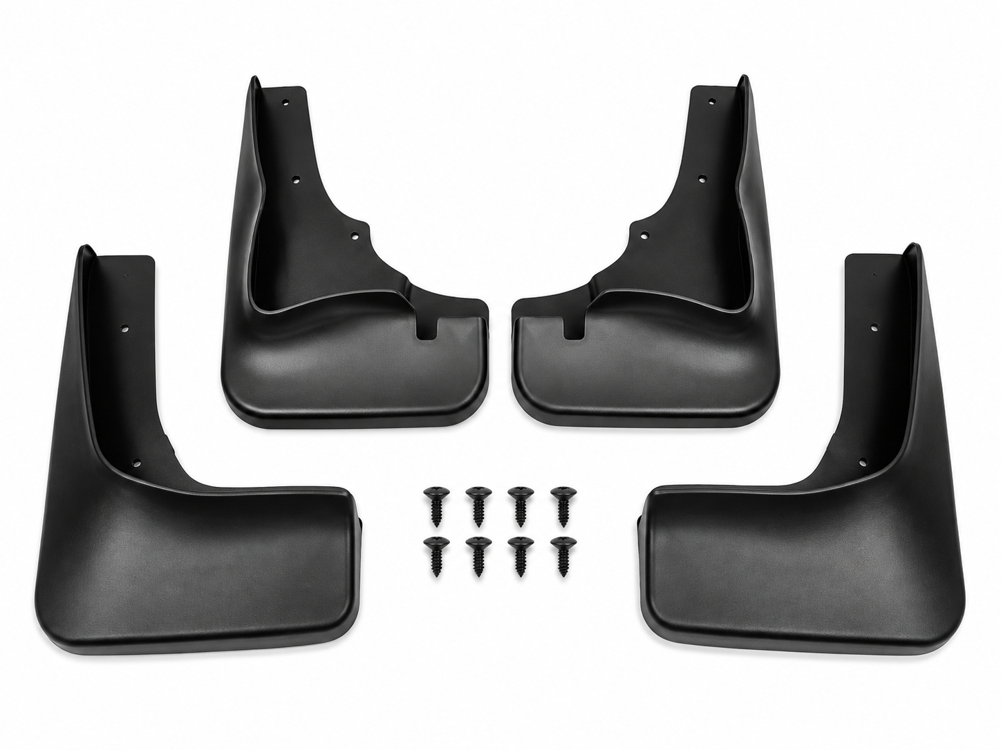 Бризковики Mitsubishi Outlander XL 2006-2012 Широкий порог, (4шт.) Premium