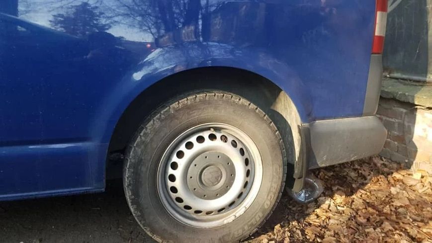 Брызговики Volkswagen T5, T6 Multivan, Caravelle, (4шт.) Benke BVWMTV0821 фото