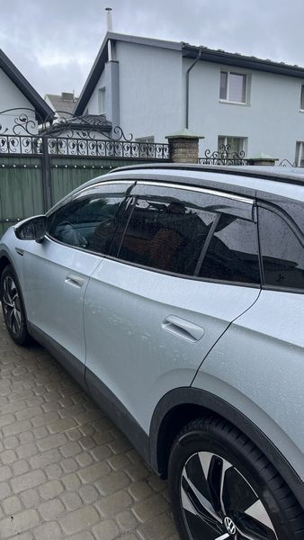 Дефлекторы окон VW ID 4 с хром окантовкой из нержавейки BVWID42123-W/S фото