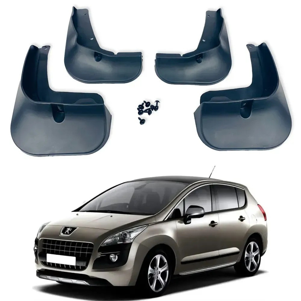 Бризковики Peugeot 3008 2008-2013, (4шт.) Premium