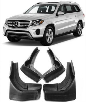Брызговики Mercedes Benz GL/GLS X166 2012-2019, к-кт (4шт.) MB2018 фото