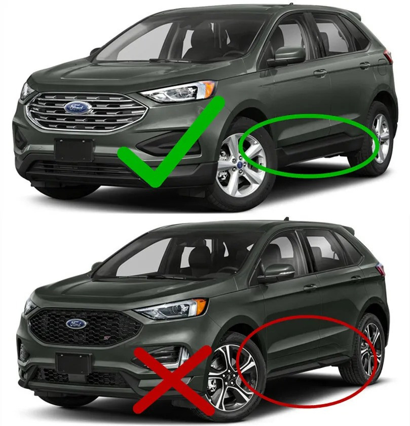 Ford EDGE 2019-2024 — брызговики, фото 3