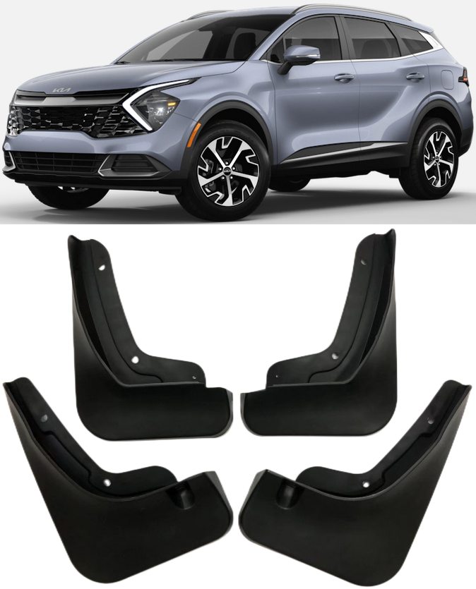 Брызговики Kia Sportage USA, Корея 2022-2025, (4шт.)