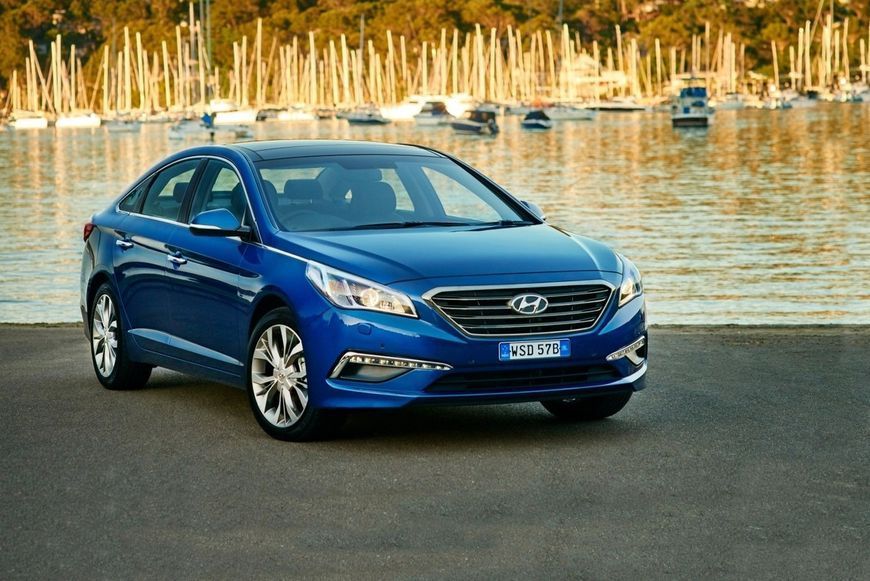 Брызговики Hyundai Sonata 2015-2018, (4шт.) HY1021 фото