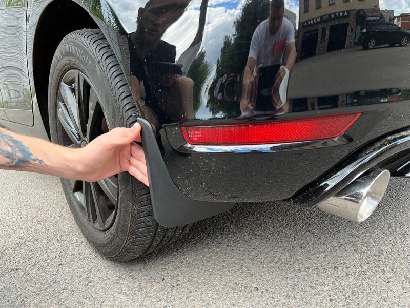 Задние брызговики Volkswagen Golf 6 хетчбек 2008-2012, к-кт 2шт VWY1008R фото