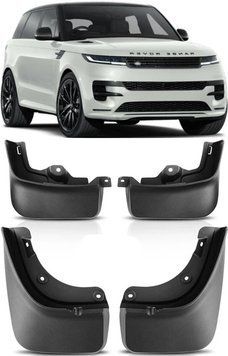 Бризковики Land Rover Range Rover Sport 2023+ L461 з порогами в колір кузова, (4шт.) LR2027 фото