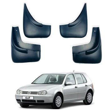 Брызговики VW Jetta 2004-2011, Golf 4 Хетч, Bora 1997-2003,(4шт.) Benke BVWBR0321 фото