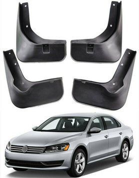 Брызговики Volkswagen Passat B7, B8 USA, Америка 11-19 (4шт.) VWS1008 фото