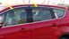 Ветровики Ford Kuga II, Escape 2013-2019, с хром окантовкой 4шт. Premium BFDYH1323-W/S фото 5
