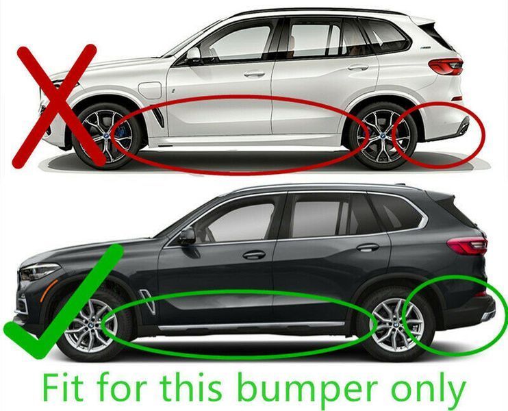 Брызговики BMW X5 G05 2019+, (4шт.) BM2021 фото