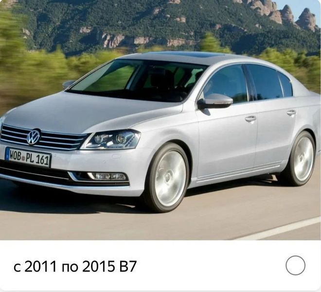 Бризковики Volkswagen Passat B7 2011-2015 Європа, (4шт.) BVWP61121 фото