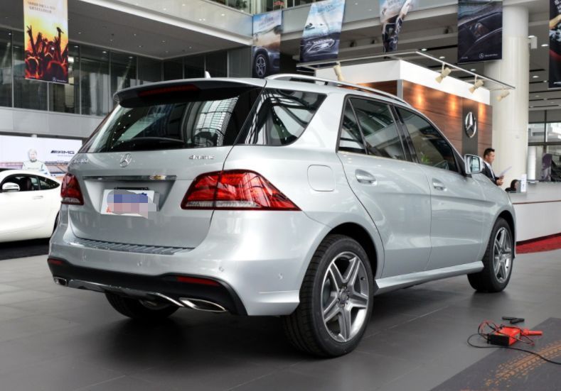 Бризковики до Mercedes GLE 166 2015-2019 AMG обвес - без порогів, к-кт (4шт.) MB2024 фото