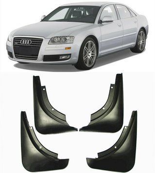 Бризковики до Audi A8 2003-2010, к-кт (4шт.) AU1018 фото