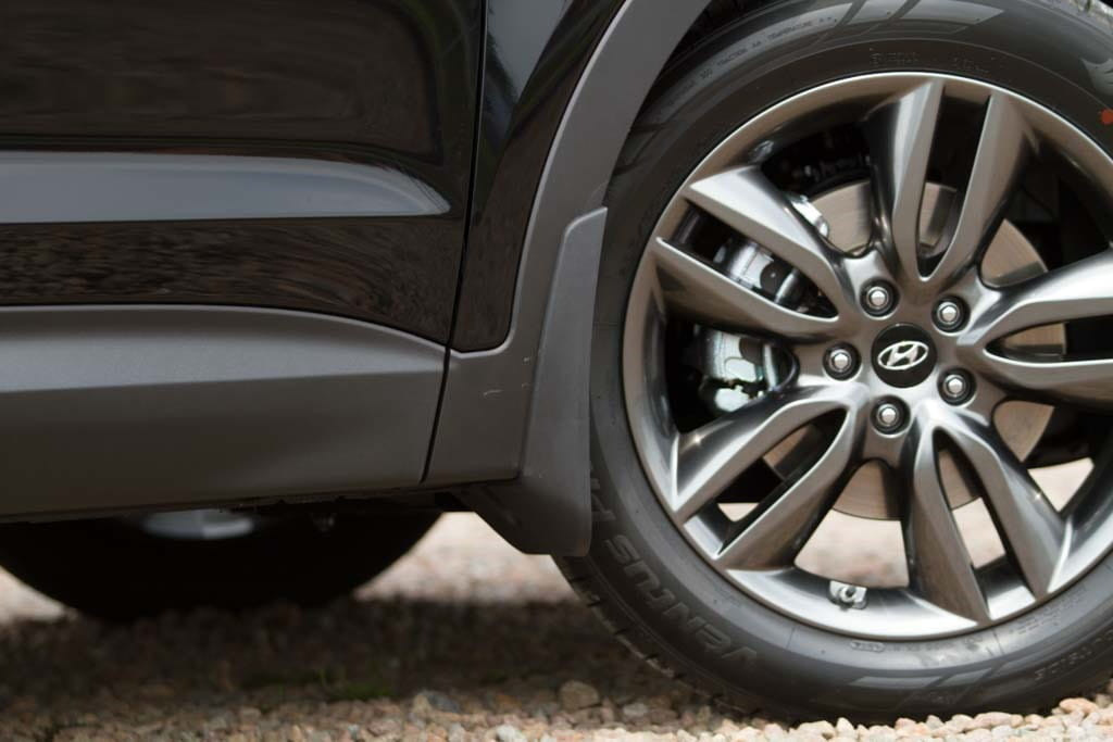 Hyundai Santa Fe 2013-2018 — брызговики, фото 3