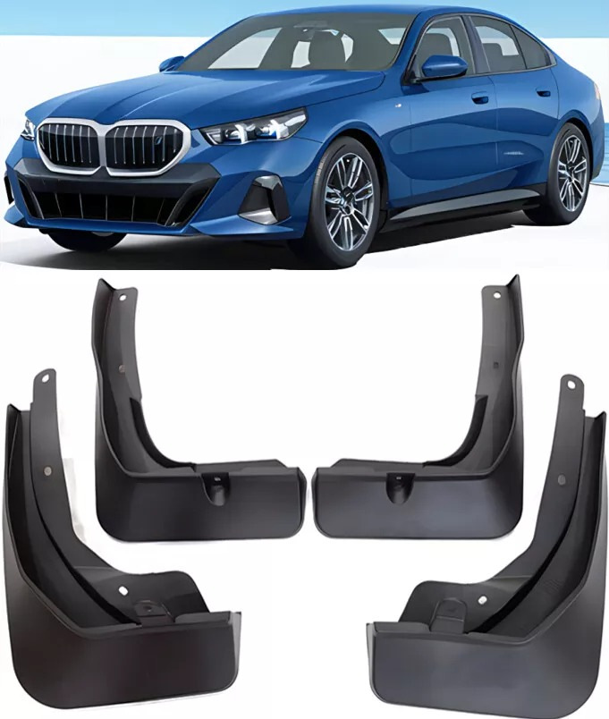 Брызговики BMW 5 серия G60/61 2024+ М пакет, (4шт.) Premium