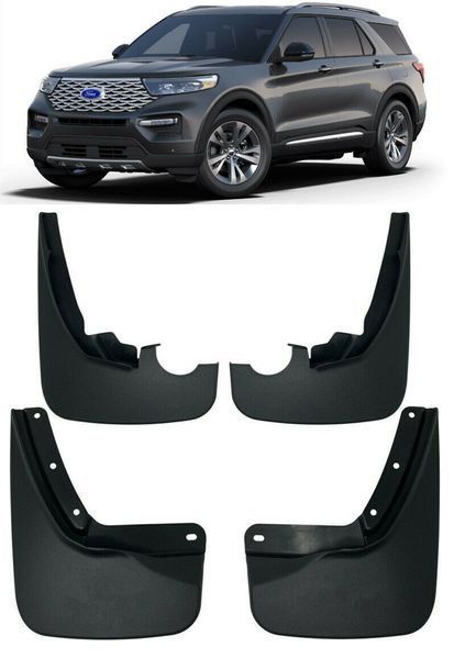 Брызговики Ford Explorer 2020-2023, (4шт.) FD2016 фото